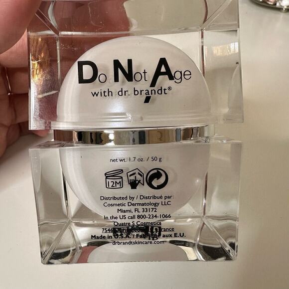 New in Box DNA Age Time Defying Cream Dr. Brandt Do Not Age 1.7oz 50g - Picture 3 of 7